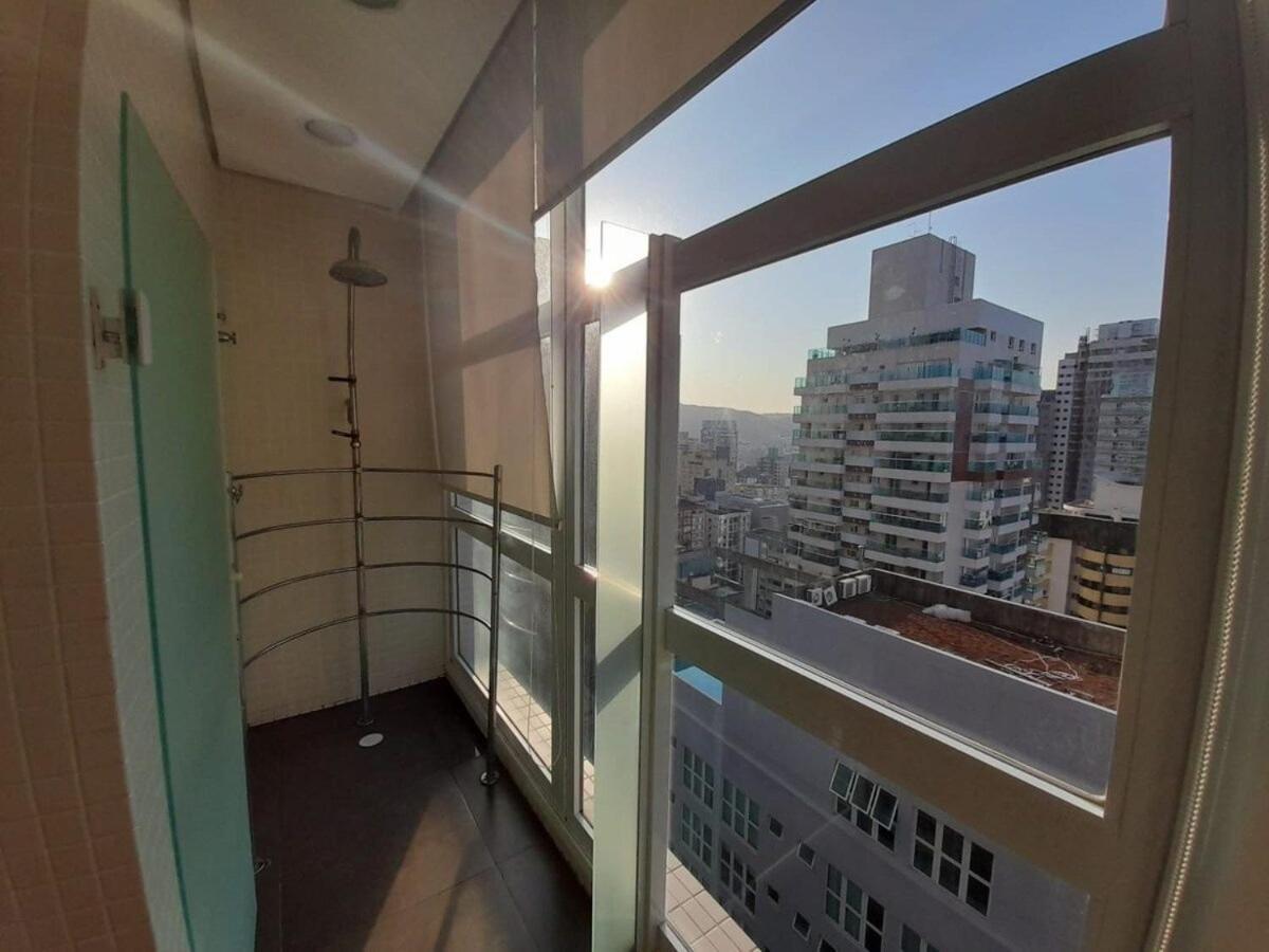 Lazer Completo Com Piscina E Sauna No Gonzaga Santos  Exterior foto
