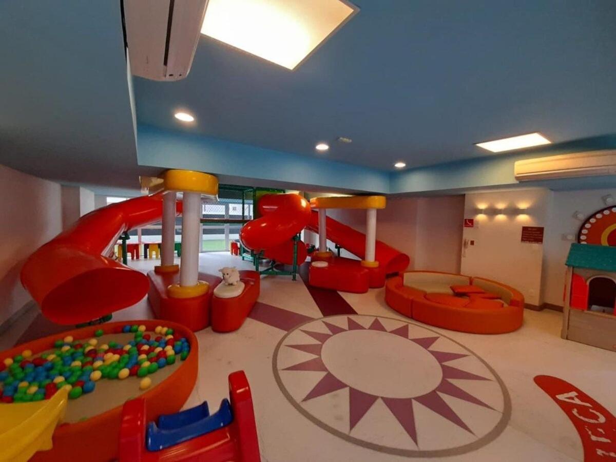 Lazer Completo Com Piscina E Sauna No Gonzaga Santos  Exterior foto