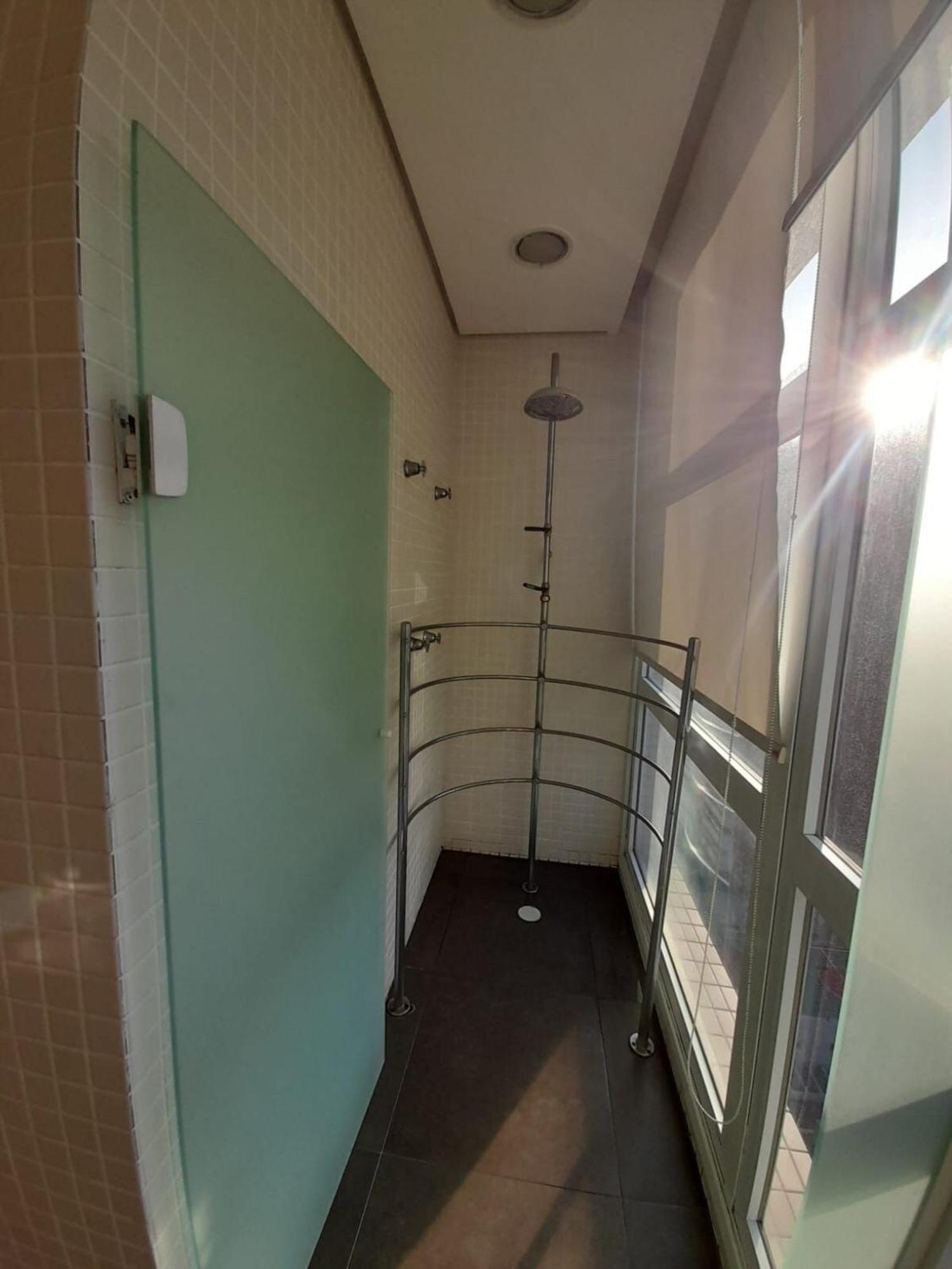 Lazer Completo Com Piscina E Sauna No Gonzaga Santos  Exterior foto
