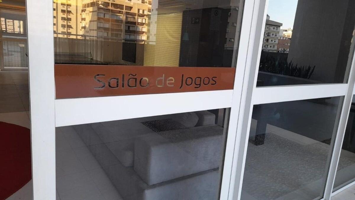 Lazer Completo Com Piscina E Sauna No Gonzaga Santos  Exterior foto