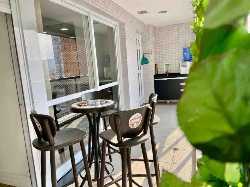 Lazer Completo Com Piscina E Sauna No Gonzaga Santos  Exterior foto